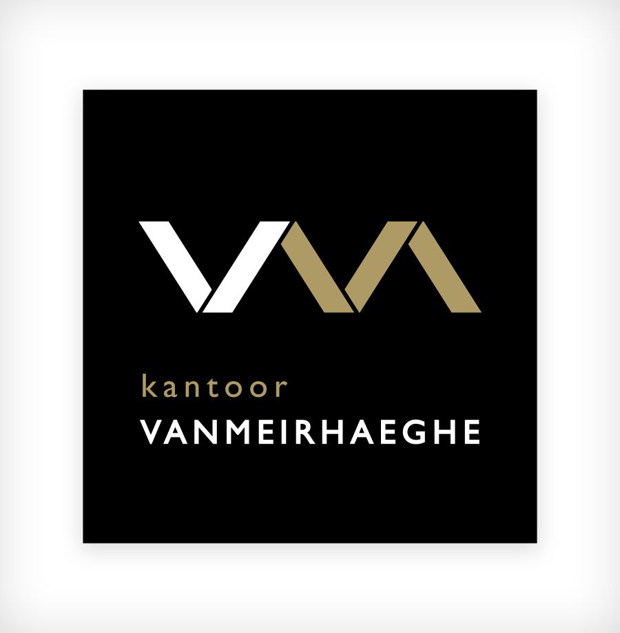 Logo ontwerp kantoor Vanmeirhaeghe