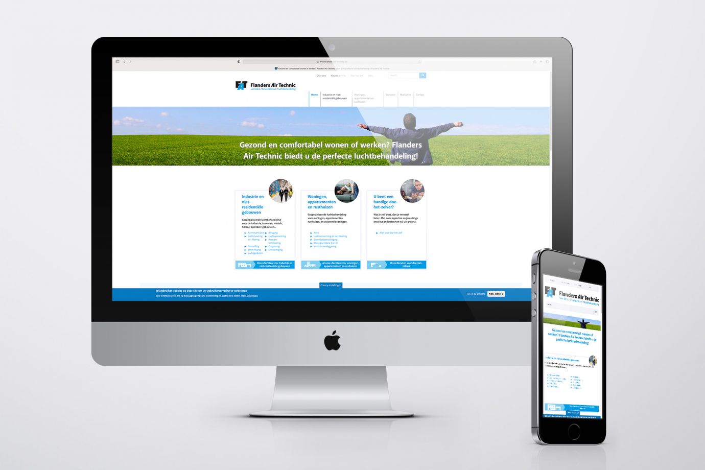 Flanders Air Technic website